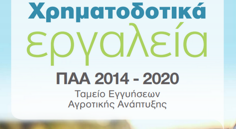 Τα Χρηματοδοτικά Εργαλεία του ΠΑΑ και ο συνδυασμός τους με επιχορηγούμενες πράξεις