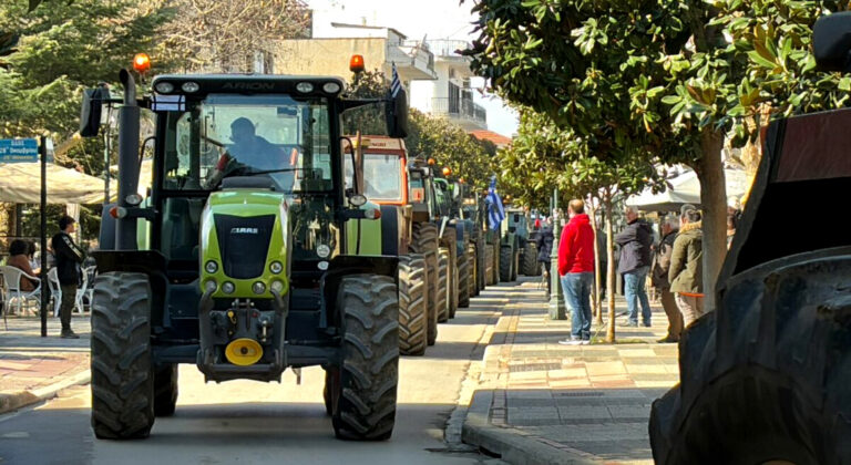 Οι αγρότες της Ελασσόνας διοργανώνουν συλλαλητήριο με τα τρακτέρ τους στην πόλη