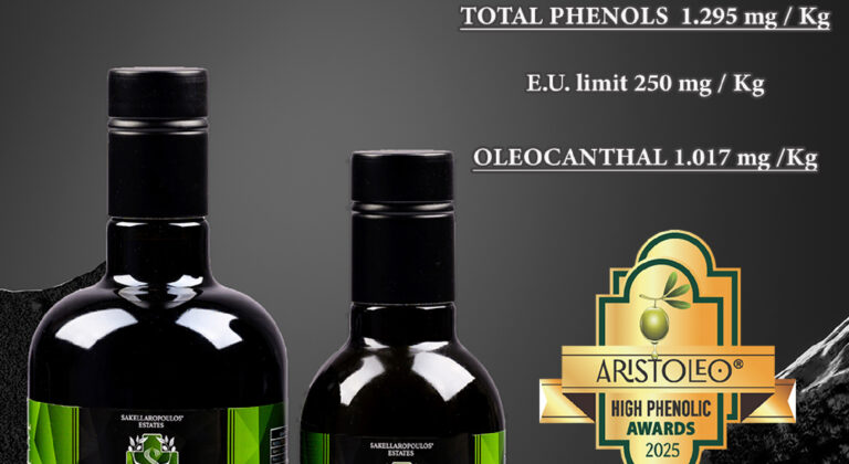 Οι Βιολογικοί ελαιώνες Σακελλαρόπουλου σάρωσαν τα βραβεία στον Καναδά