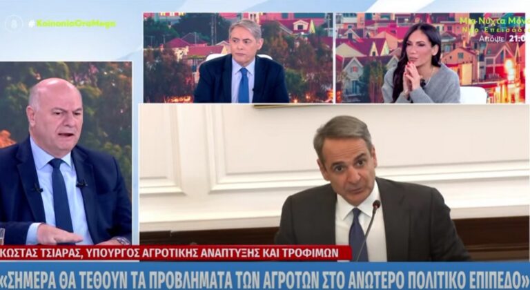 Τσιάρας: «Τα ζώα που θανατώθηκαν ίσως να μην ήταν και τα πιο γαλακτοπαραγωγικά» (Βίντεο)