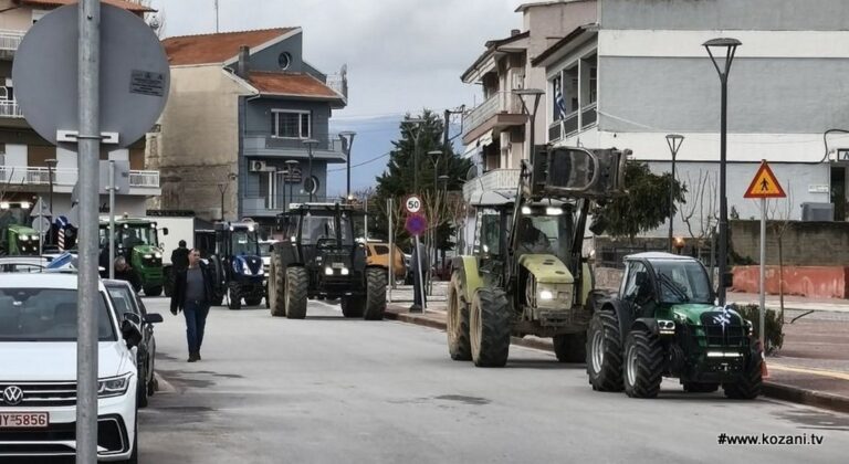 Οι αγρότες μπήκαν με τρακτέρ στο Αμύνταιο - Ετοιμάζονται για Αθήνα στις 13/2 (ΦΩΤΟ+Βίντεο)